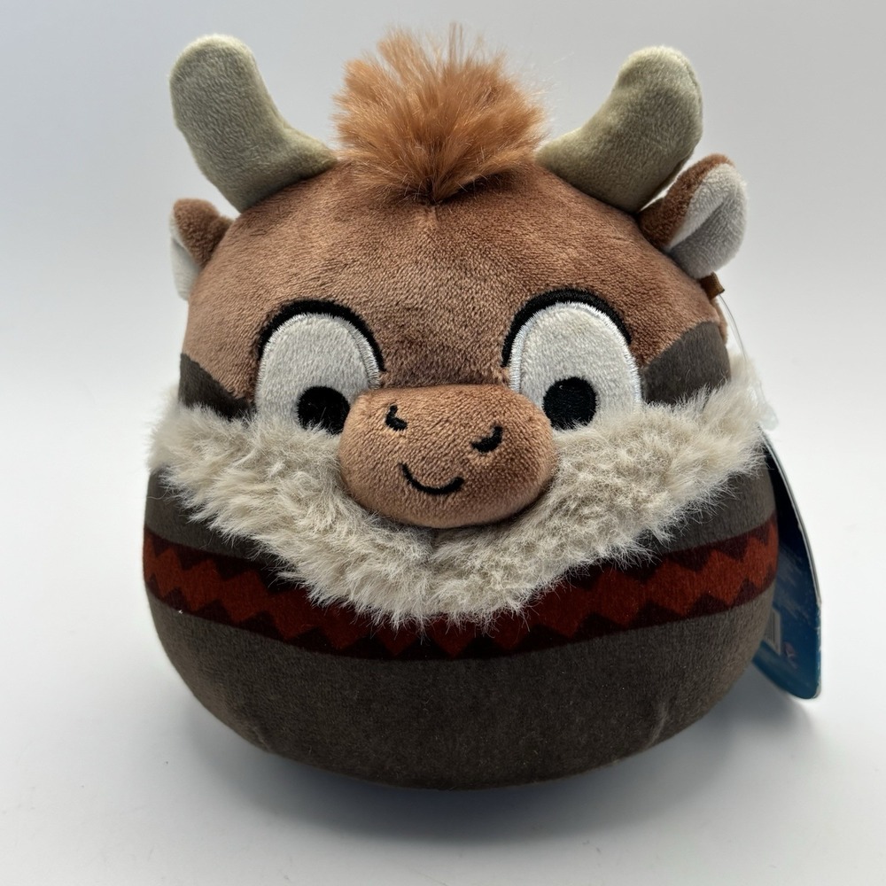 NWT 5" Sven Disney Frozen Squishmallow‎ Kellytoy Plush Reindeer